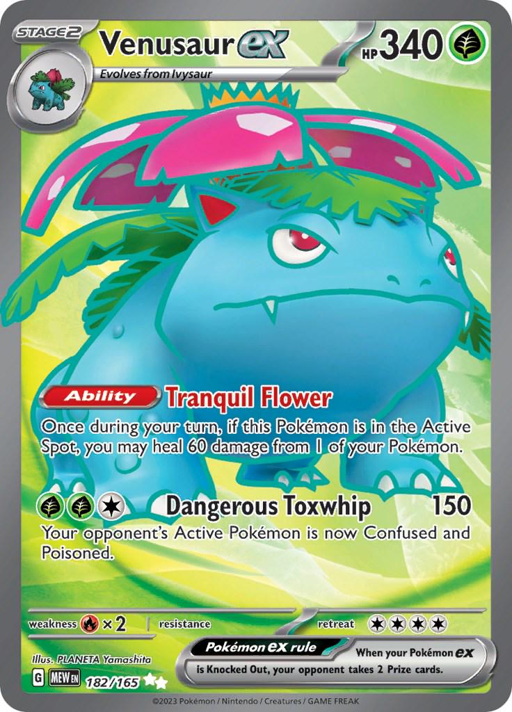 Venusaur ex #182/165 - SV: 151