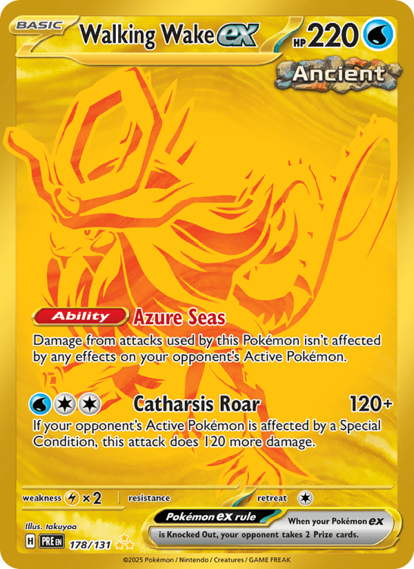 Walking Wake ex 178/131 - Prismatic Evolutions - Single Cards | RareTCG
