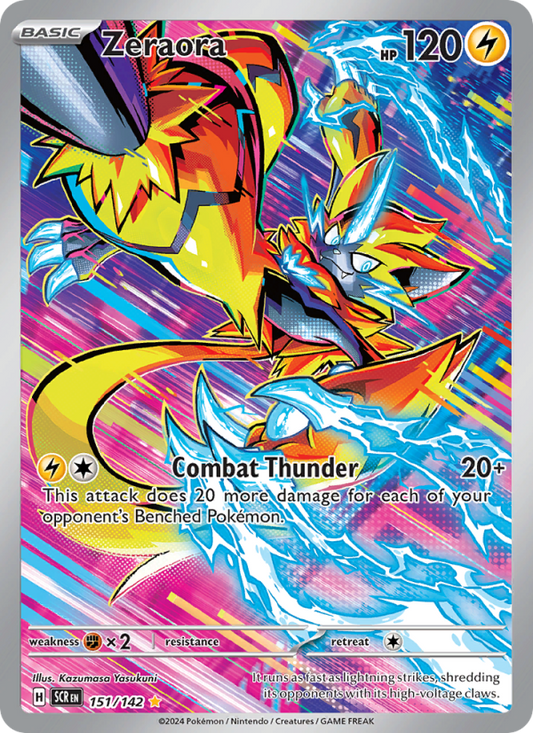 Zeraora 151/142 - Stellar Crown - Single Cards | RareTCG